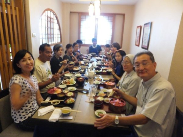 日本食のお店で