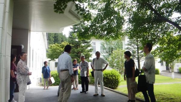 事前の打ち合わせをする栃木県北(那須・烏山・大田原教会)ブロックの皆さん