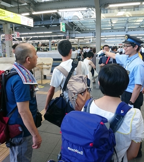 浦和駅を出発♪