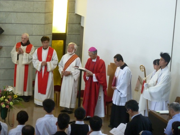 集会祈願「慈しみ深い神よ、約束された聖霊を　わたしたちにつかわしてください。」」